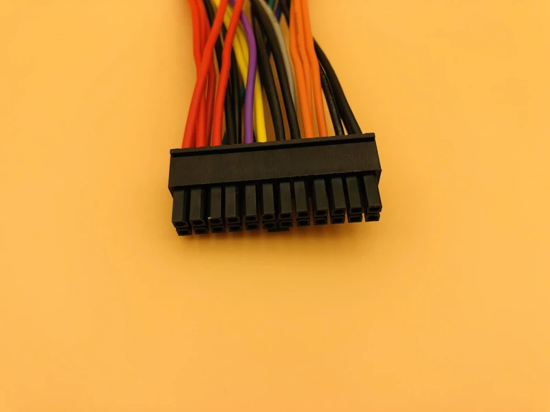 ATX PSU Стандартный 14 см 24Pin внутренний адаптер питания Мама в Мини 24P папа кабель