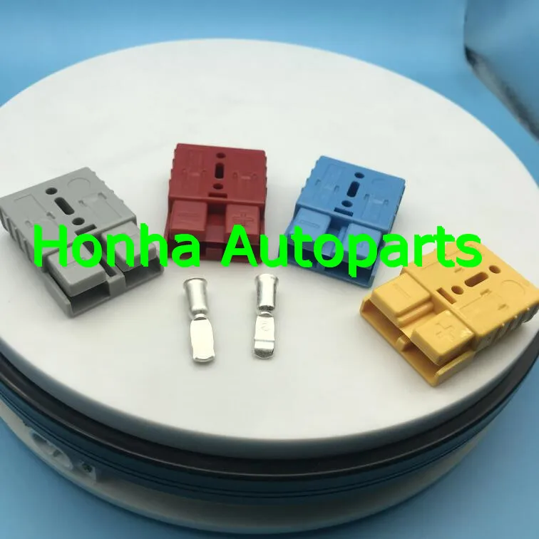 

1/2/5 pcs/lots RED/Gray/Blue/Yellow 350 AMP Connector Pluf Socket 350A TRAILER DUAL BATTERY FOR CAR CARAVAN 12V 24V 350A