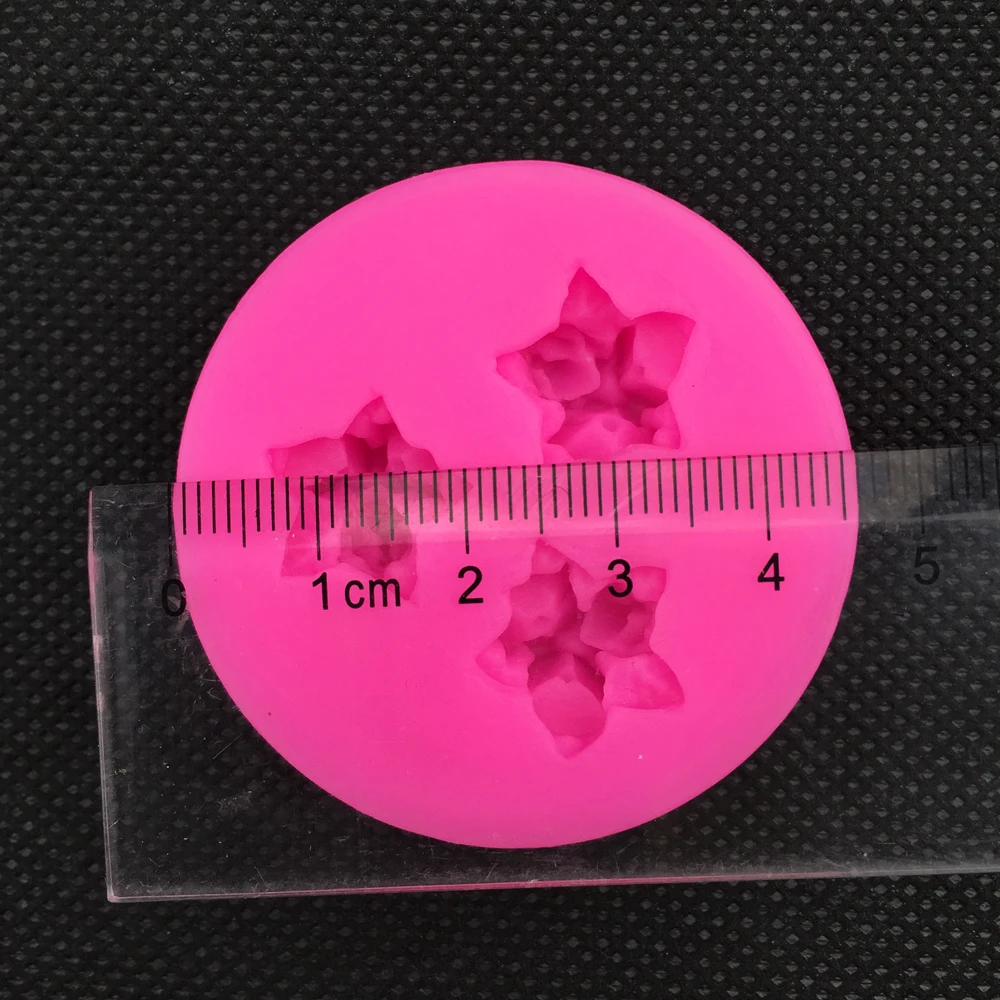 Форма в форме цветов DIY помадка силиконовая форма для мыла шоколадная желе