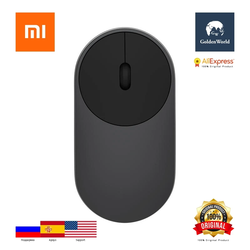 Оригинальный Xiaomi Bluetooth 4.0 2.4 г Беспроводной двойного режима Портативный Мышь|mouse