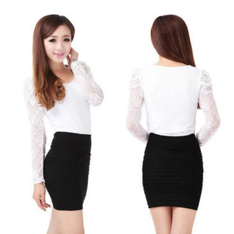 Новое поступление ПР Офисные женские туфли летняя юбка Для женщин Высокая Талия