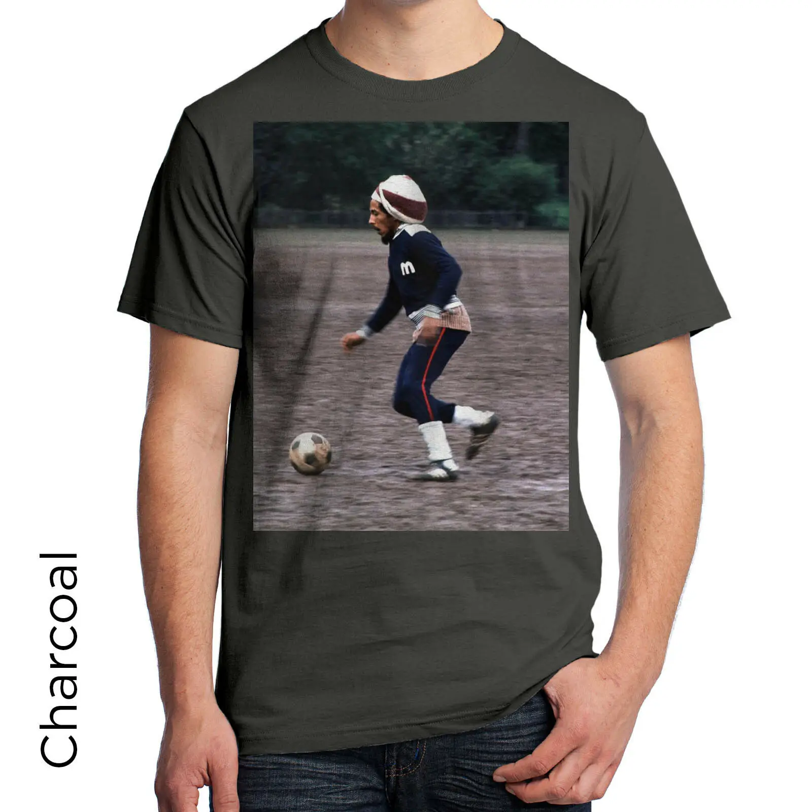 Bob Marley футболка Legend Soccer Ball Kick очень крутая ямайская Мужская Женская 150 мужские