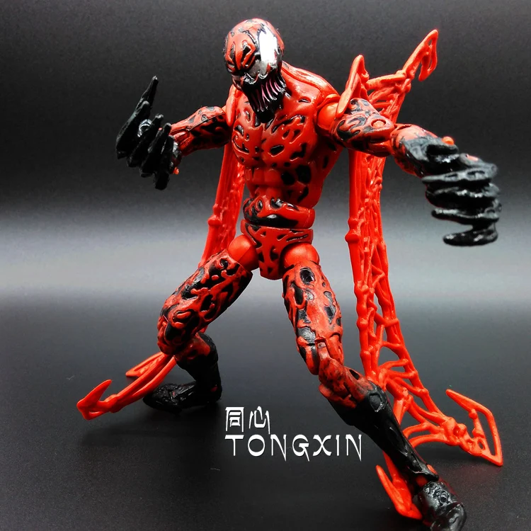 Человек паук 2 Bambole Mobili Алые Venom Macellazione фигурку Giocattolo Modello di T20|Игровые фигурки и