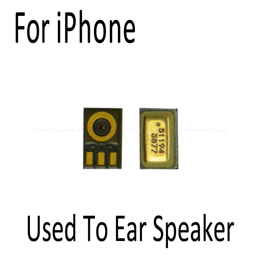 2 шт микрофон динамик микрофон для iPhone 4 4S 5 5S SE 5C 6 6S 7 8 Plus X XR XS Max Ремонт Запасные части - Цвет: Ear Speaker Mic