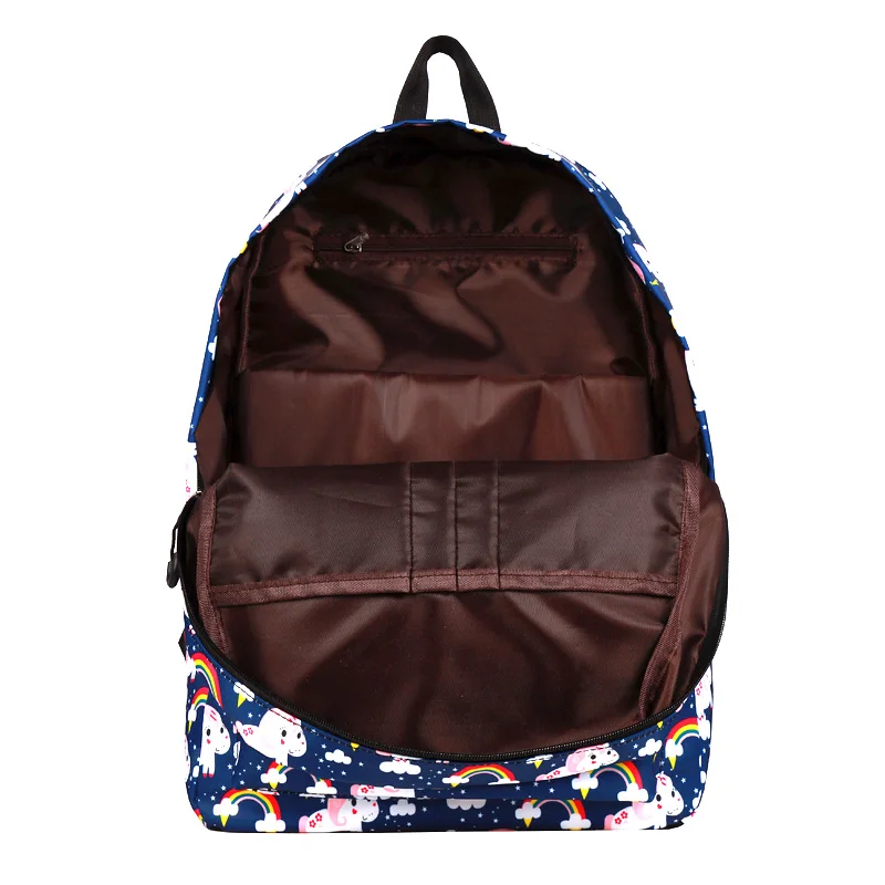 CIKER Woman Brand Backpack Cute Unicorn Print School For Teenage Girls Bagpack Student Travel Mochila Feminina 2018 | Багаж и сумки