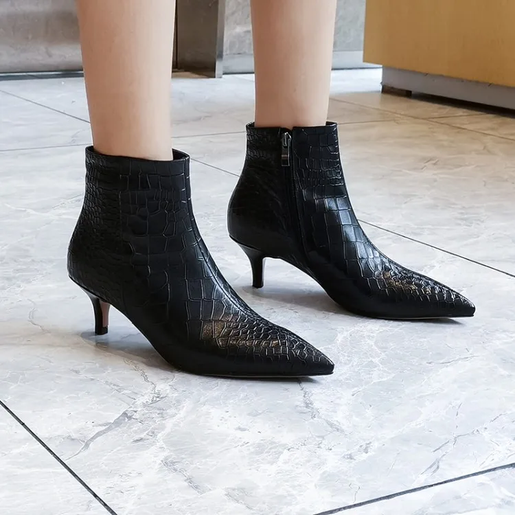 MLJUESE/; женские ботильоны из лакированной кожи на молнии; цвет коричневый; ботинки на высоком каблуке; сезон осень-весна; ботильоны под вечернее платье