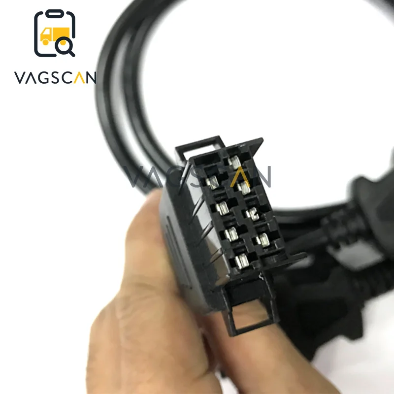OBD2 OBDII 88890304 + 8 pin 88890306 FCI Диагностический кабель для грузовика Vocom II 88890030 |