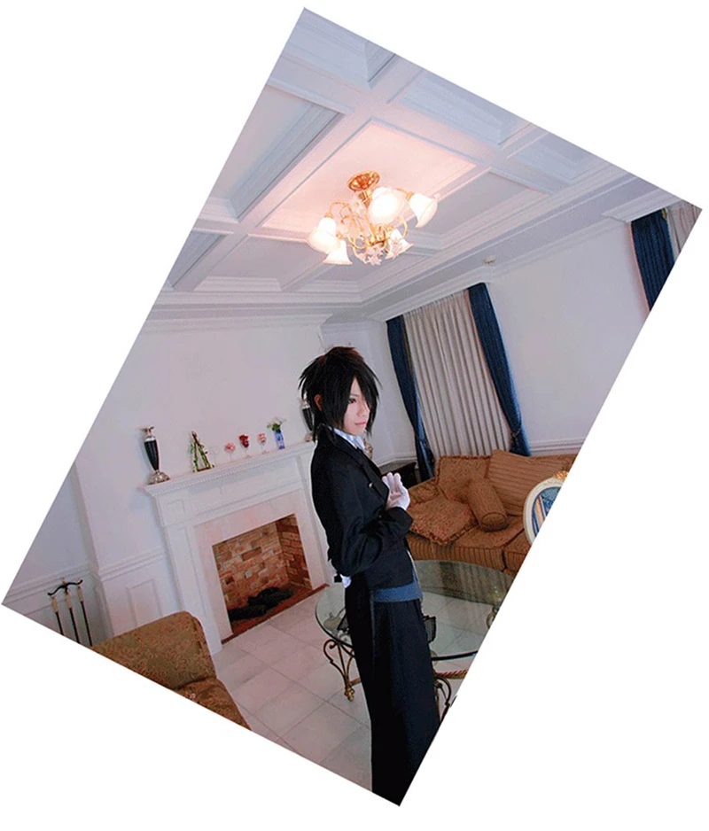 Аниме Косплей Black Butler Ciel Phantomhive Косплей Костюм для вечеринки на Хэллоуин костюмы Индивидуальные