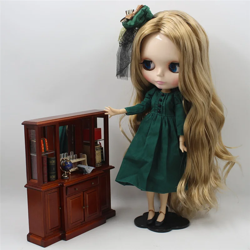 Ледяной DBS Blyth кукольные нет. BL3504 шарнирное тело светлые вьющиеся волосы из белой
