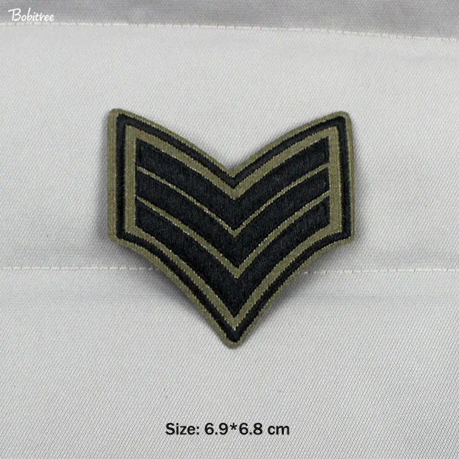 1 pcs Тактический боевой дух армии нашивки для одежды вышитые железные на военные значки ВВС DIY декоративная аппликация - Цвет: 1 pcs