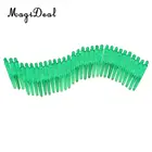 MagiDeal, 30 шт., 35 мм, 2BA резьба, пластиковые, с рифлеными стержнями Дротика, валы6 цветов