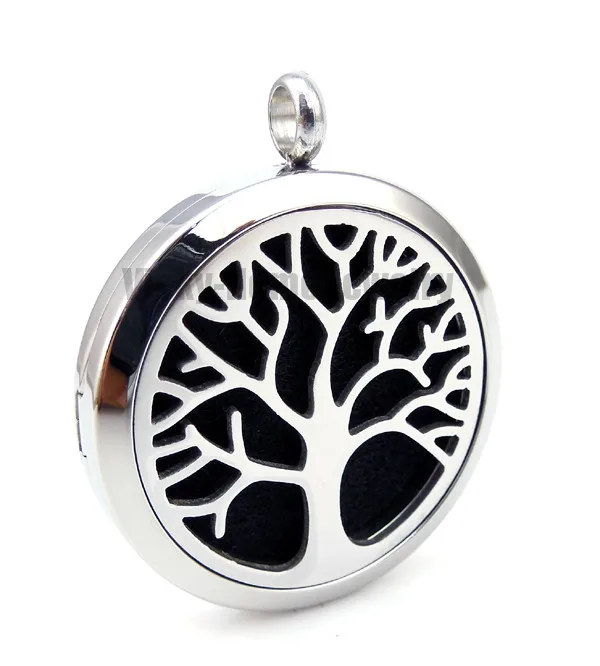 С цепочкой подарок с Подарочный дизайн дерева (30 мм) диффузор эфирных масел