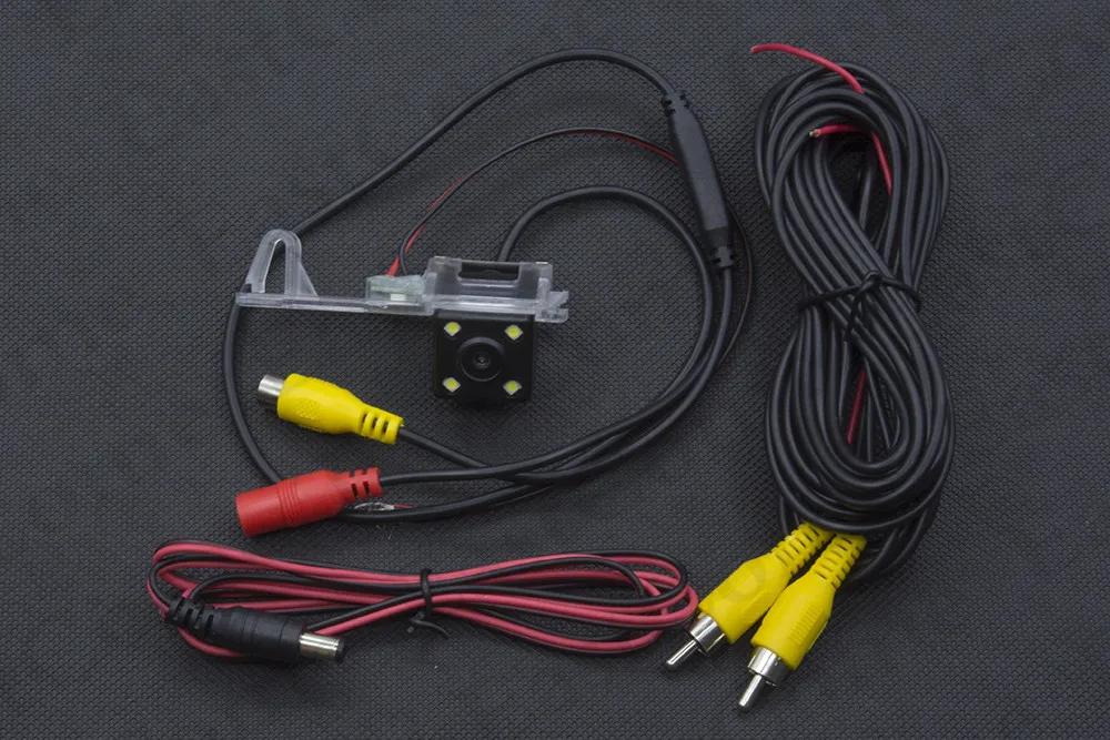Водонепроницаемая CCD 4LED Автомобильная камера заднего вида резервная для