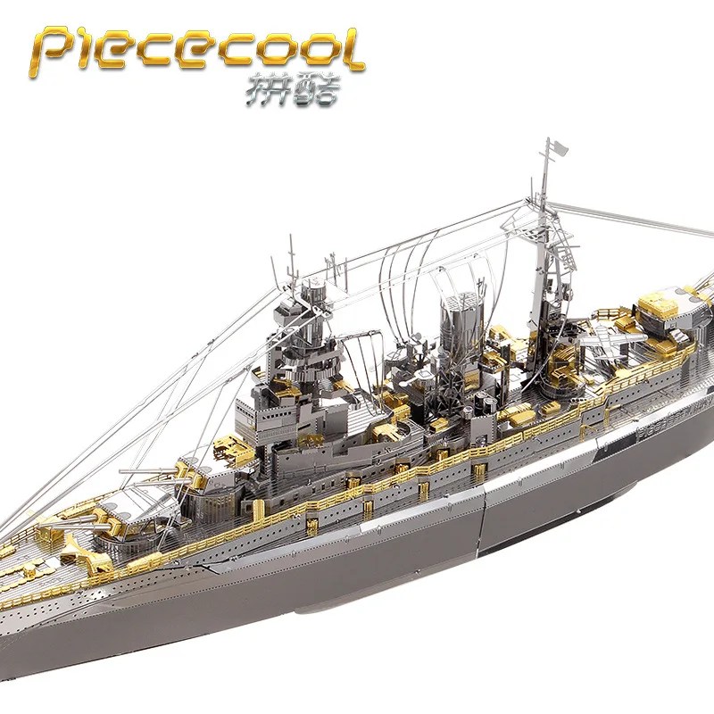3D металлические головоломки модели лодок класса NAGATO линкор DIY лазерная резка