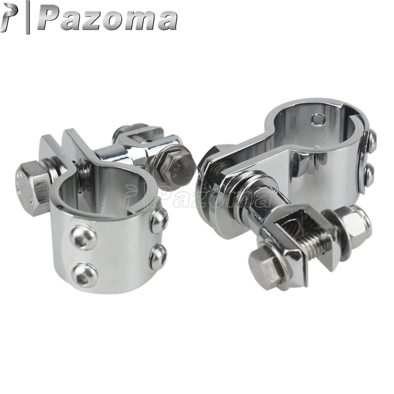 Крепежные зажимы хромированные 1 1/4 &quot1 1/2&quot 1/8 &quotдля крепления ножек двигателя