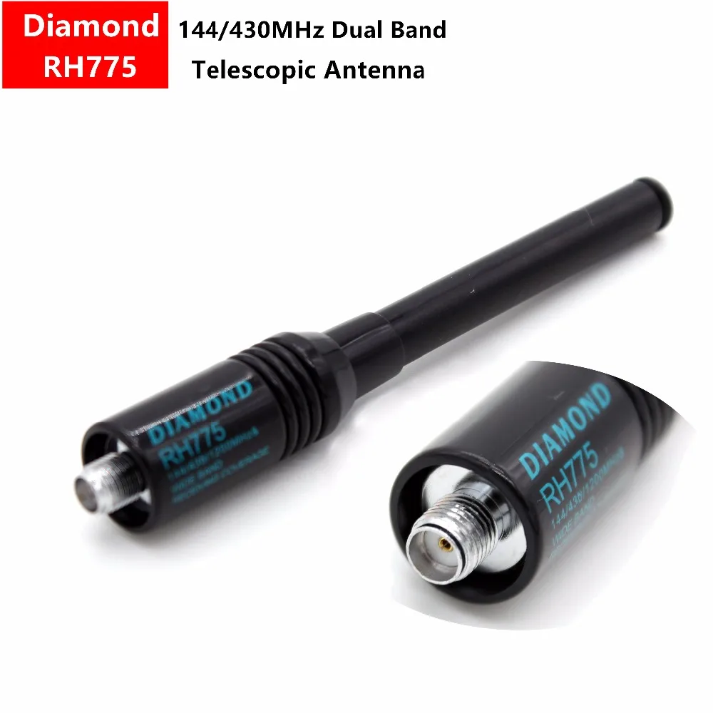 Diamond RH775 SMA Female 144/430 МГц двухдиапазонная антенна для Hanheld Radio BaoFeng UV 5R B6 GT 3 82 BF 888S + F9 V2