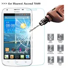 9H 2.5D 0,26 мм Закаленное стекло протектор экрана для Huawei Y600 Y 600 Защитная пленка для Huawei Y600 *