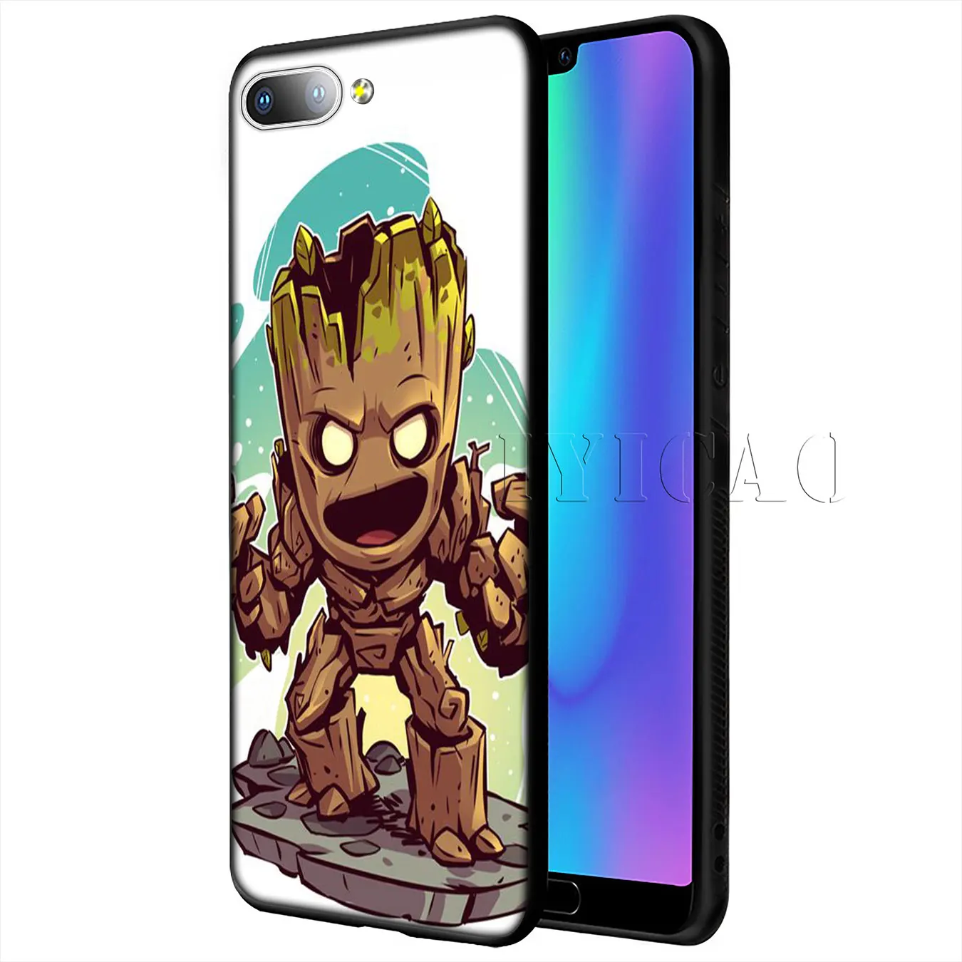 IYICAO аниме MARVEL Мстители Мягкий силиконовый чехол для Huawei Y9 Y7 Y6 Prime 2019 Honor 20 8C 8X 8 9 9X 10