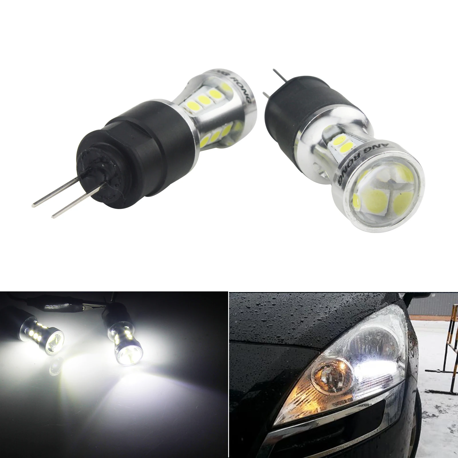 ANGRONG 2x HP24W G4 18 SMD светодиодсветодиодный лампы для дневных ходовых огсветильник