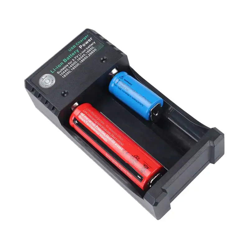 USB 18650 Батарея Зарядное устройство черные 4 слота AC 110V 220V двойной для QI