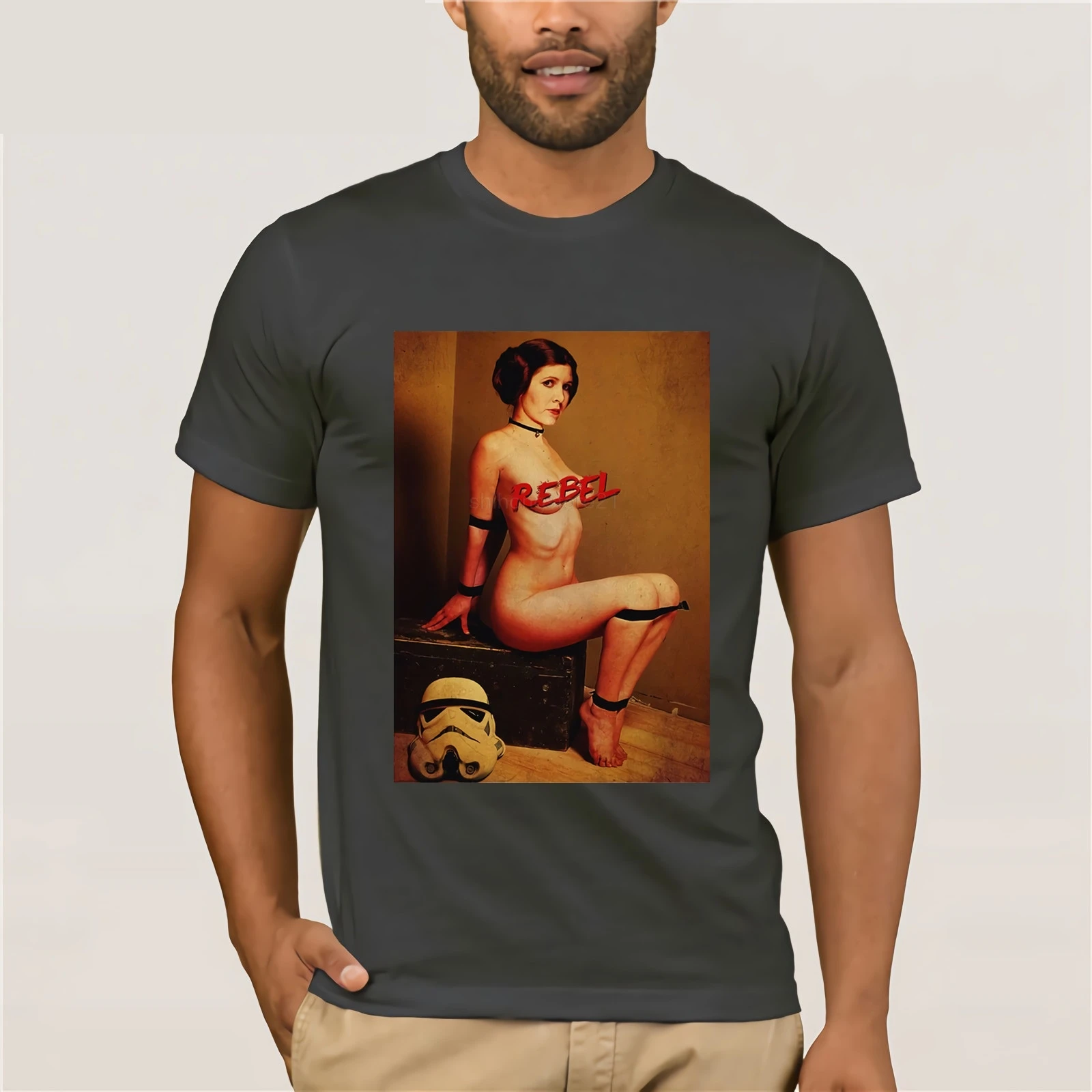Unique Fashion star wars t shirt Yoda Darth Vader tshirt Masculina Streetwear T-Shirt Man Casual Leia Rebel T Shirt | Мужская одежда
