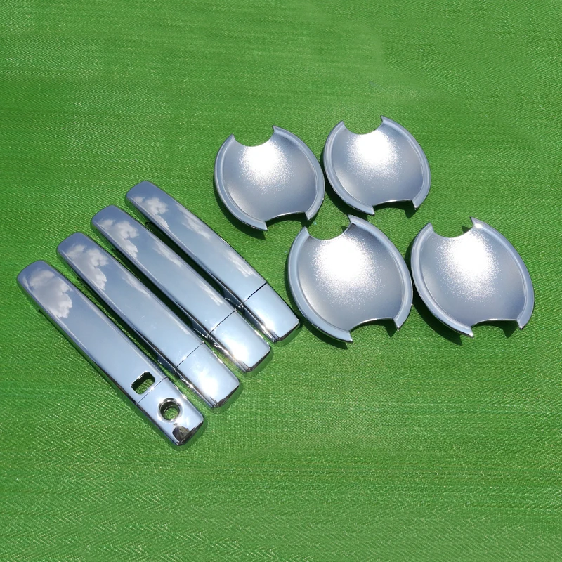 Хромированная накладка на ручки для Nissan Qashqai J10 Dualis 2006 2007 2008 2009 2010 2011 2012 2013