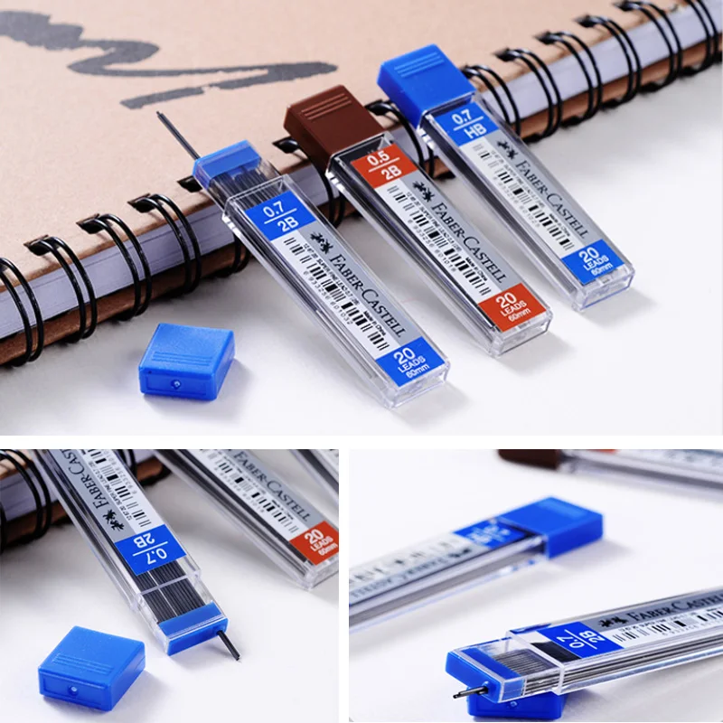 Фото Механический/автоматический карандаш для рисования Faber Castell Tk Fine Vario L, 0,5/1,0/0,35/0,7 мм; Включает грифель B/2B/HB №3