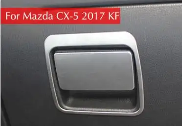 Хромированный чехол-держатель для задних сидений Mazda CX5 2017 2018 KF матовый чехол с
