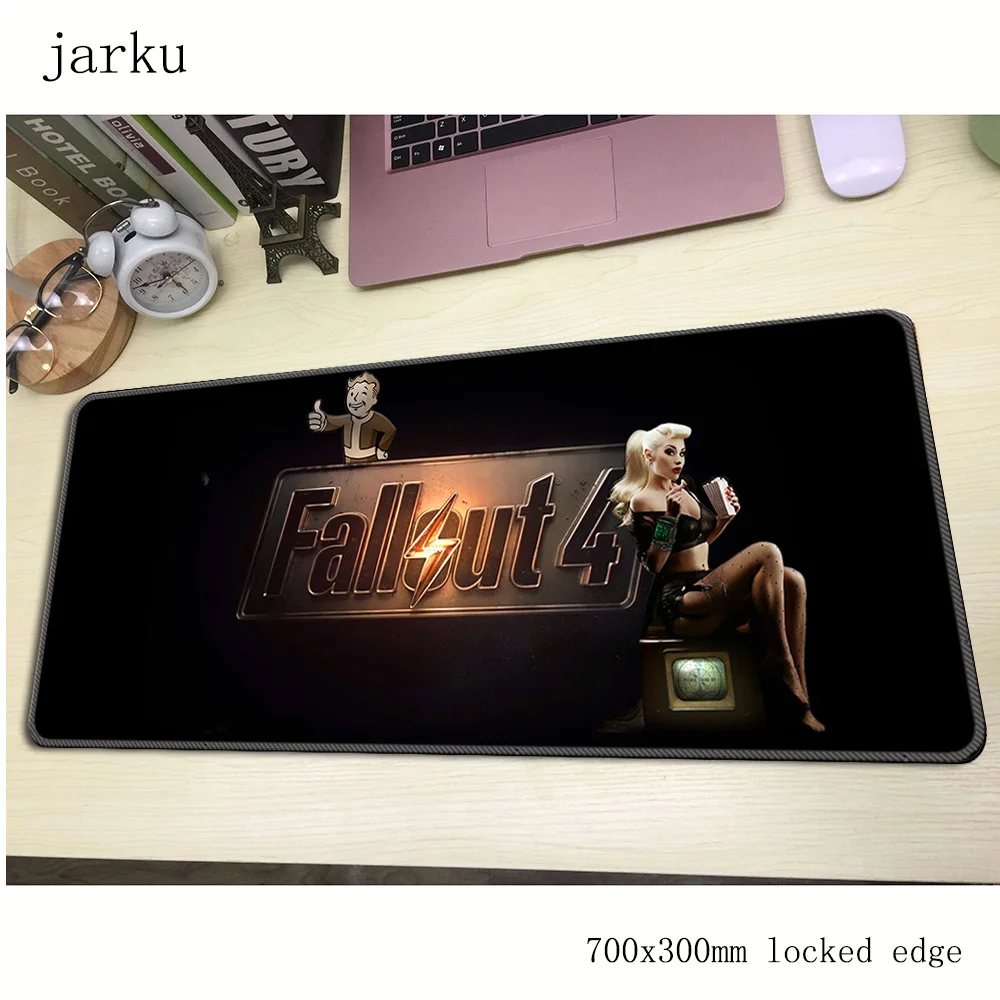 Коврик для мыши falloutd, игровой компьютерный коврик для мыши, 700x300x2 мм, большой индивидуальный эргономичный коврик для мыши, офисный Настольный коврик для гаджетов