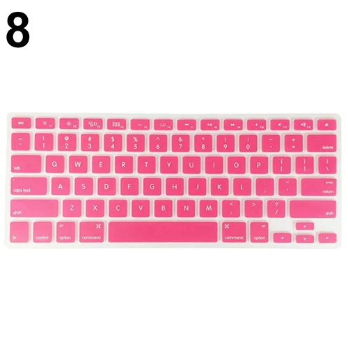 Клавиатура мягкий чехол для Apple MacBook Air Pro Retina 13/15/17 дюймов Защитная крышка