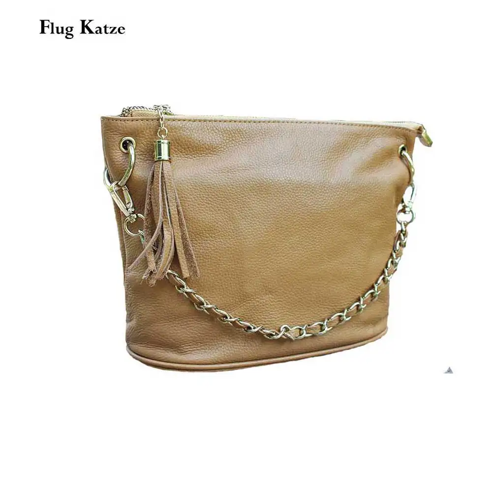 Женская сумка ведро из натуральной кожи коричневая на плечо 2019|handbags fashion|handbag