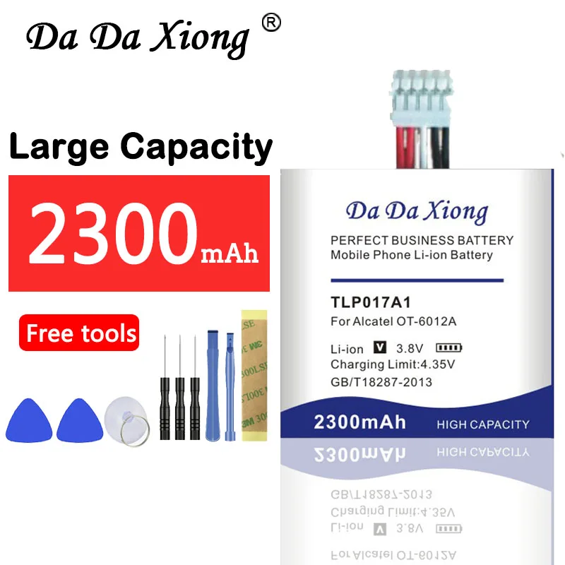 2300mAh TLp017A2 Battery For Alcatel One Touch Idol Mini OT6012 6012A 6012W 6012E 6012D S530T TLp017A1 Replacement | Мобильные