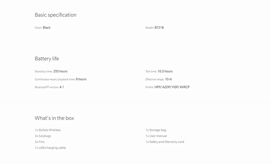 Оригинальные беспроводные наушники Oneplus Bullets aptX с шейным ободком для Oneplus 6, музыкальные наушники со свободным зарядным устройством, bluetooth-наушники