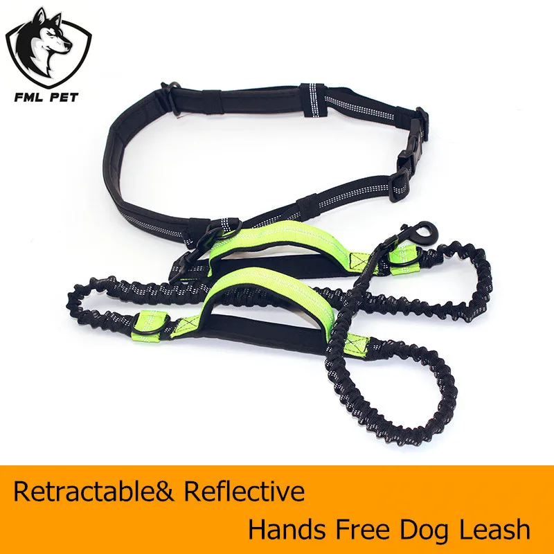 Женский Светоотражающий поводок из полиэстера со свинцовой подкладкой для собак