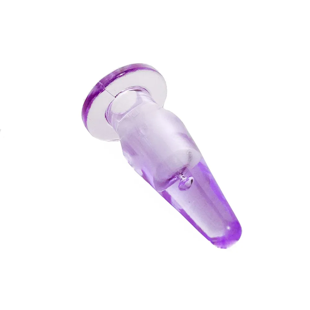 Анальная пробка Мягкий силикон для мужчин женщин G-Spot Анальные Секс-игрушки |