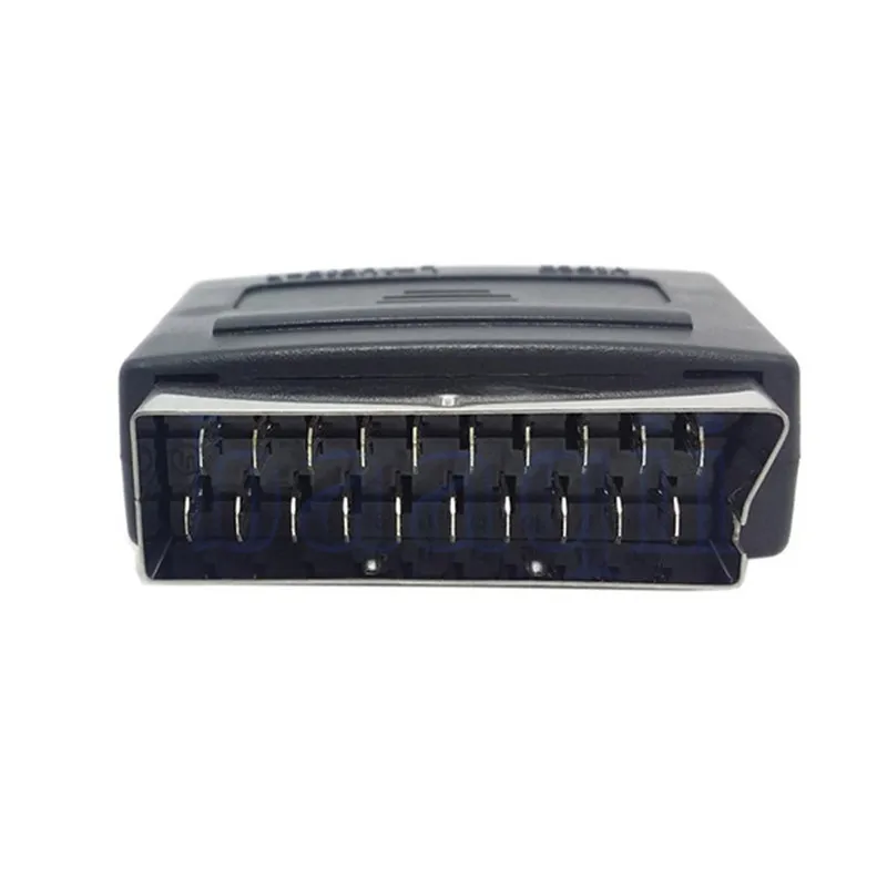 BAAQII 20 контактный Переходник SCART на 3 RCA Аудио Видео AV входной порт конвертер ТВ