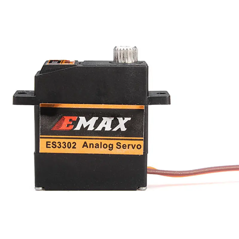 4X EMAX ES3302 12,4g мини металлическая Шестерня Аналоговый сервопривод для RC самолета