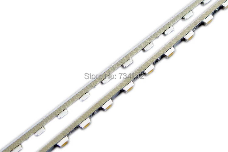 Фото Сверхтонкий светодиодный светильник SMD3528 теплый белый 19 7 дюйма 4 мм 72 Сверхтонкий светодиодный светильник SMD3528 теплый белый 19 7 дюйма 4 мм 72