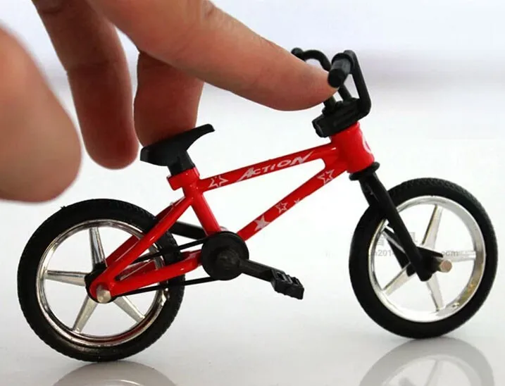 Сплав палец велосипедов Экстремальные виды спорта BMX велосипед Модель игрушка