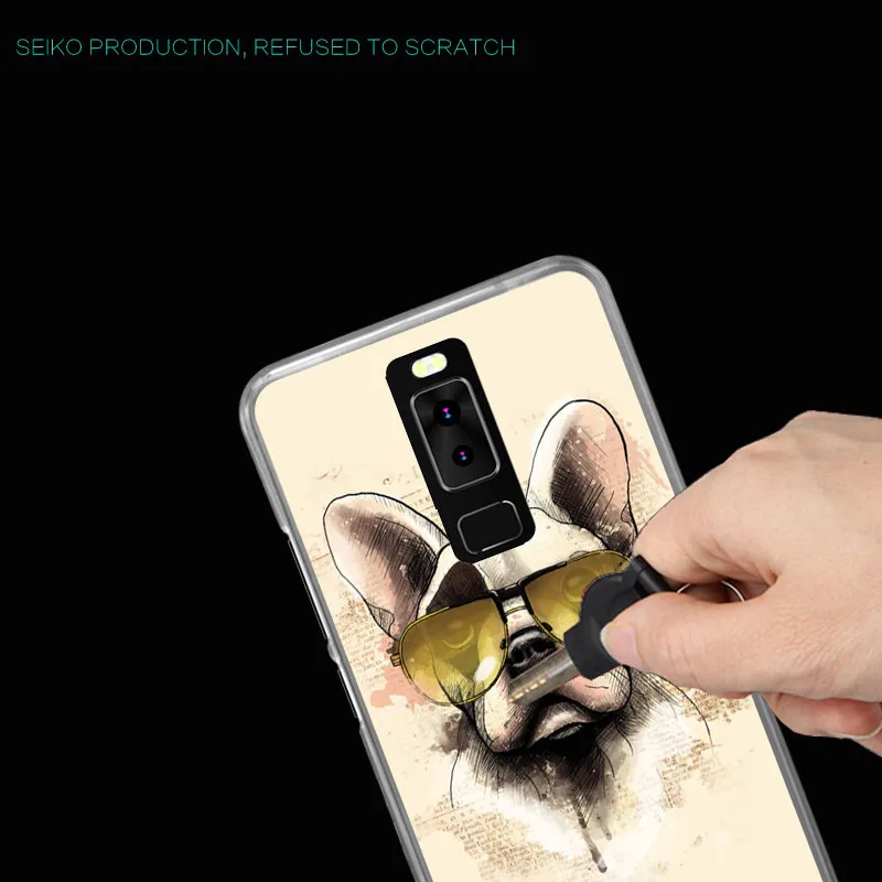 Cartoon Printed Pattern Cover for Leagoo S8 Pro Case Soft TPU Silicone Gel 5.72&quot Back Shell Capa Copue |