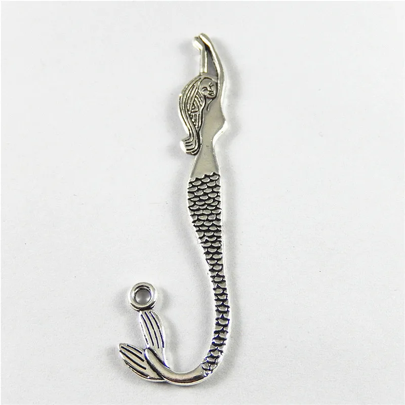 10 шт. подвески для волос 81 х21 мм