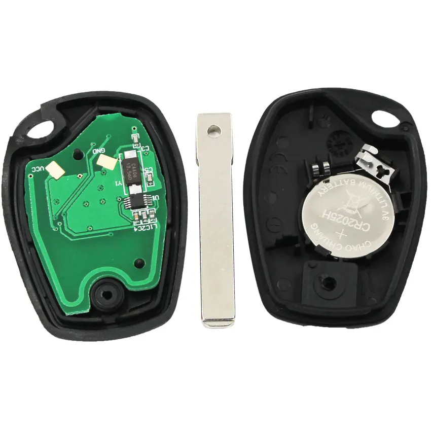 Совершенно новый высококачественный дистанционный брелок 2 кнопки PCF7947AT чип 433