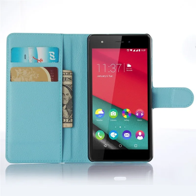 Для Wiko Fever 4G 4G кошелек флип-чехол кожаный чехол для чехол Wiko pulp 4G 4G чехол для телефона TPU чехол подставка с держателями карт