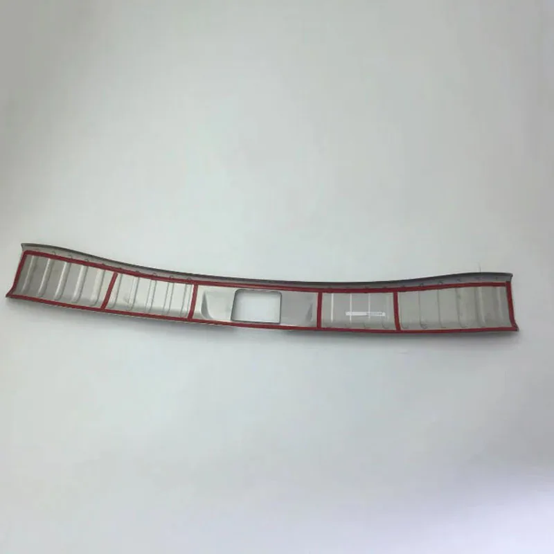 Стайлинг автомобиля накладка на ножку заднего бампера из нержавеющей стали для