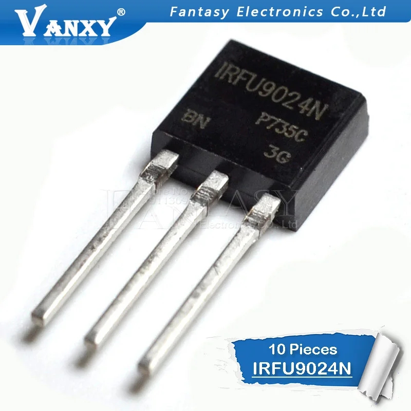 10 шт. IRFU9024 TO-251 IRFU9024N IRFU9024NPBF TO251 MOS транзистор FET