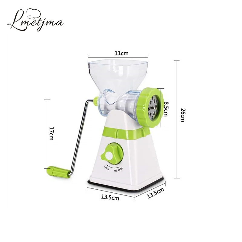 Ручная мясорубка LMETJMA LK0724C измельчитель для мяса тяжелая ручная говядина лапша
