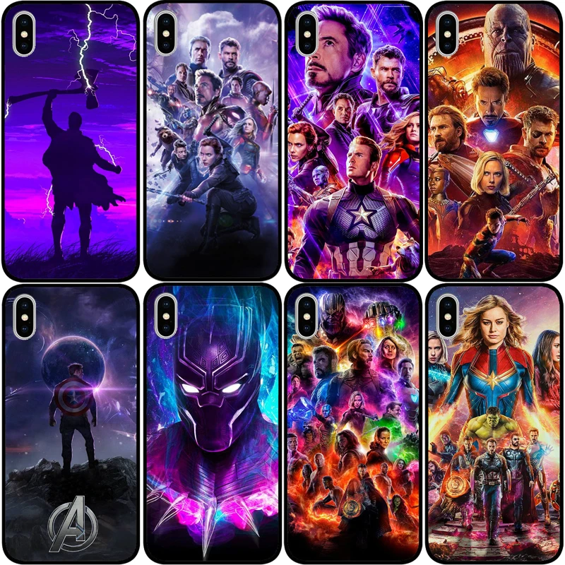 Модный чехол для телефона Marvel с супергероями Мстителями Эндшпилем Железным