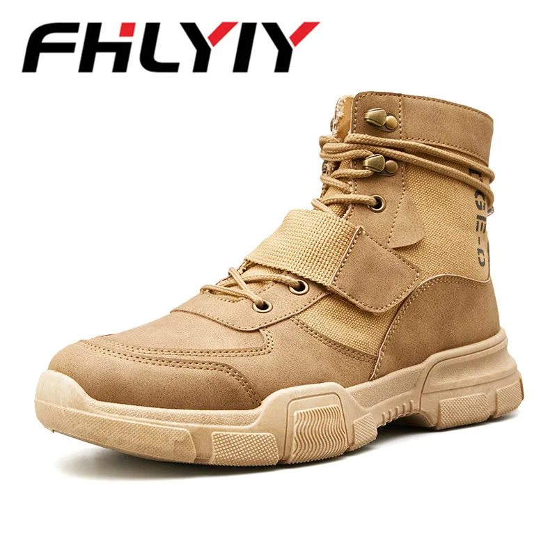 FHLYIY/новые зимние ботинки martin мужские короткие бархатные теплые и осенние с
