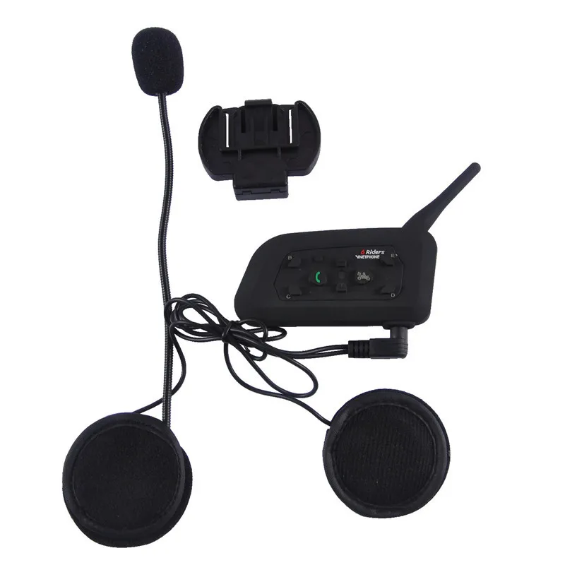 Bluetooth интерком для мотоциклетного шлема 1200 м с поддержкой MP3 музыки GPS| |