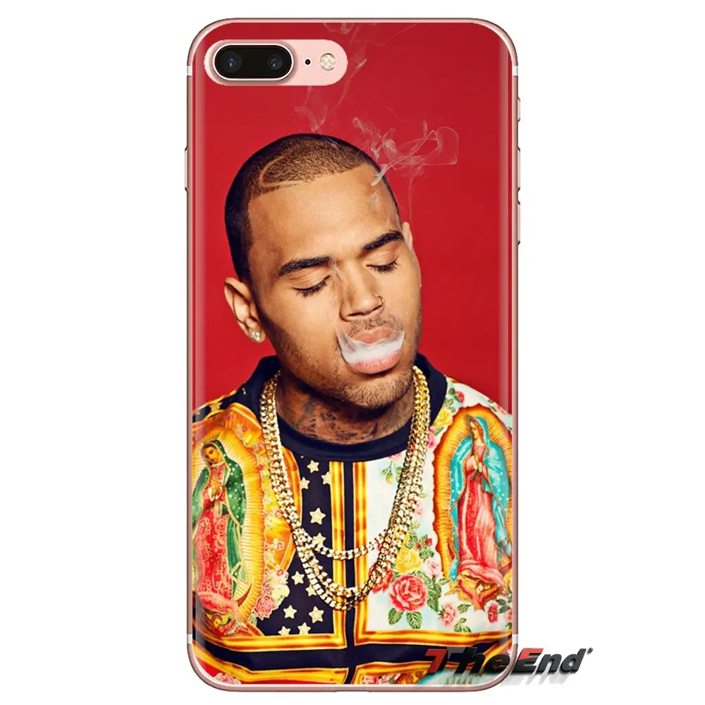 Прозрачный мягкий чехол для LG Spirit Motorola Moto X4 E4 E5 G5 G5S G6 Z Z2 Z3 G2 G3 C Play Plus Mini Chris Brown Breezy |